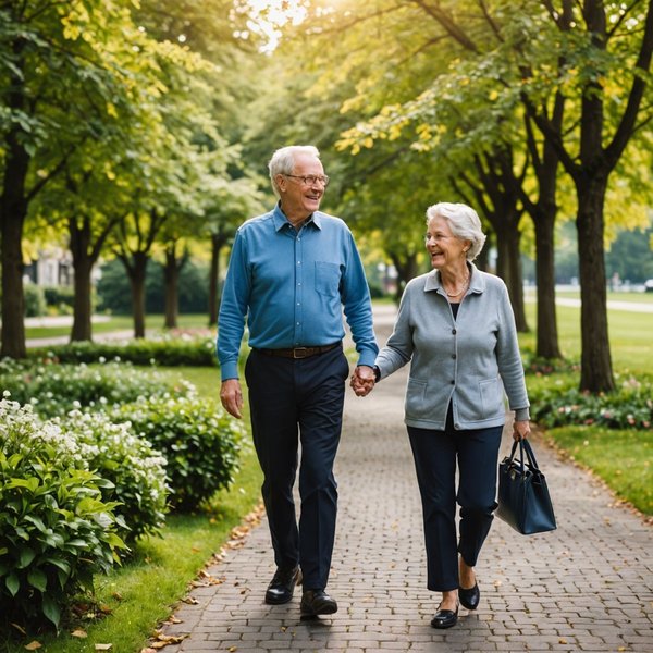 Quels sont les avantages des promenades en plein air pour la santé cardiaque des seniors ?